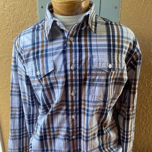 Men’s Wrangler Slim Fit Plaided Shirt